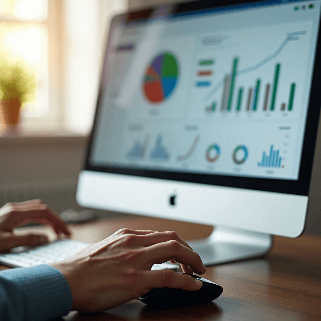 Algorithmic investment performance graph