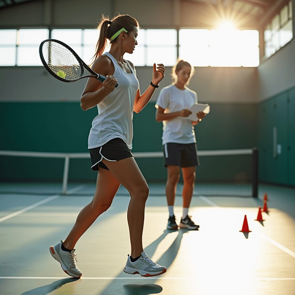 Person engaged in focused practice session with notes and timer