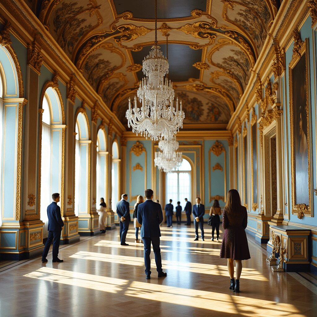 Lavish interiors of a Romanov palace